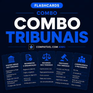 Flashcards - Combo Tribunais