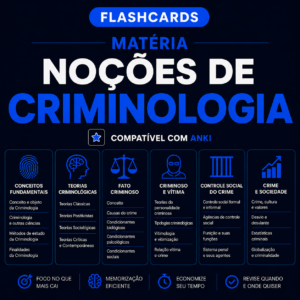 Flashcards – Criminologia