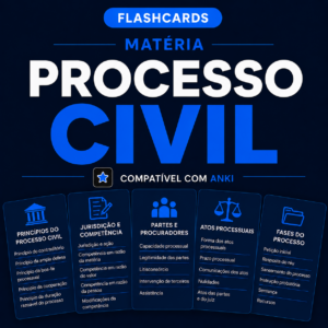 Flashcards – Processo Civil
